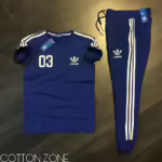 Seasons Men Blue Dry Fit Lycra Trackpants