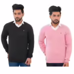 Multi Winter Men Set 2  V Neck Sweater