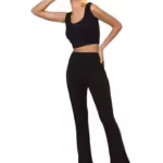Women Casual Formal Black Trouser
