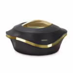 Milton Pearl 1000 Inner Stainless Steel Casserole, 860 ml, Black Serve Casserole??(860 ml)