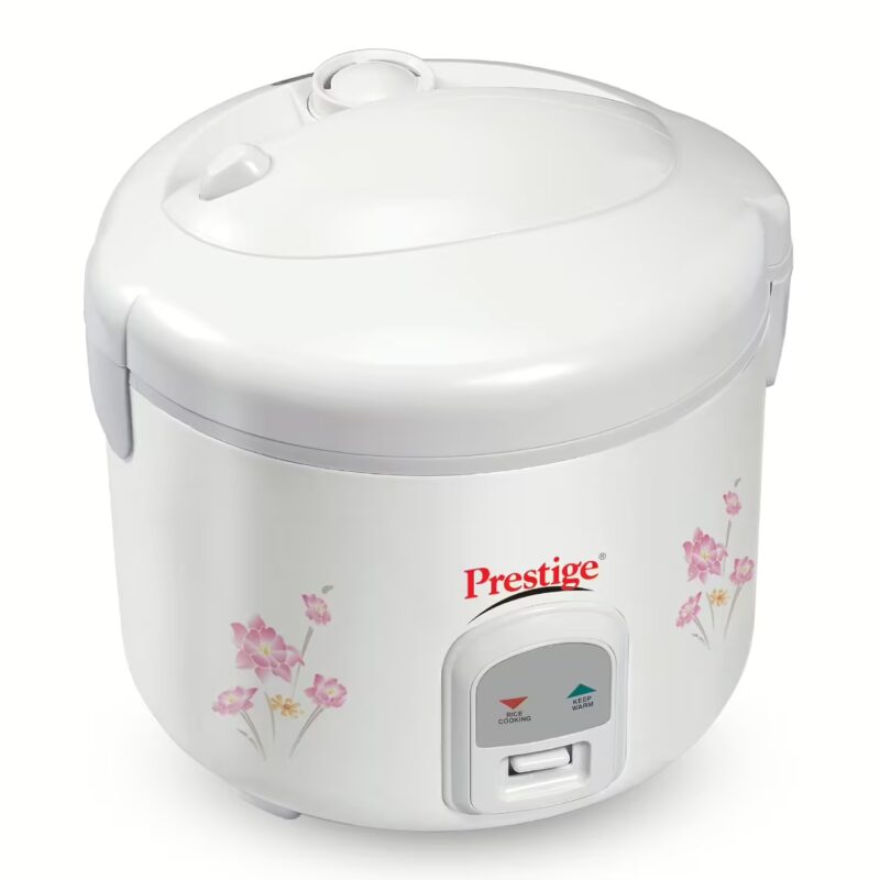 Prestige PRWCS 1.8 Electric Rice Cooker with Steaming Feature??(1.8 L, White)