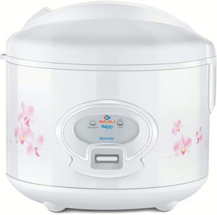 Bajaj Majesty New RCX21 delux. Electric Rice Cooker with Steaming Feature??(1.8 L, White)