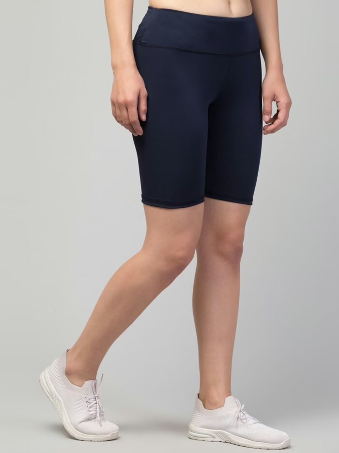 Fancy Navy Women Cycling Shorts
