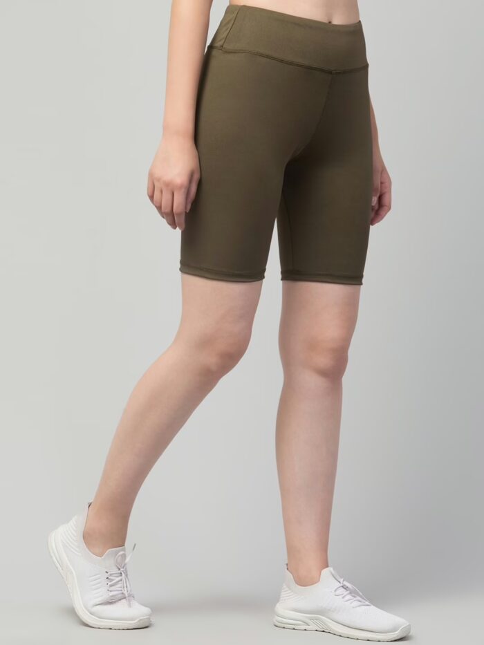 Fancy Olive Women Cycling Shorts