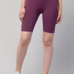 Fancy Purple Women Cycling Shorts