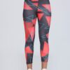 Classy Multi Printed Women Gym Tights - Image 3
