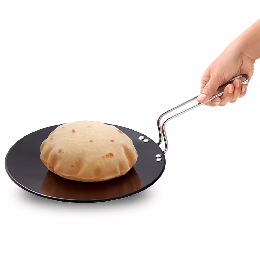 Hawkins Non Stick Extra Thick Tava (NT26X) Tawa 26 cm diameter??(Hard Anodised, Non-stick)