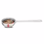 Hawkins Stainless Steel (STP15) Tadka Pan 12.64 cm diameter 0.72 L capacity??(Triply, Induction Bottom)