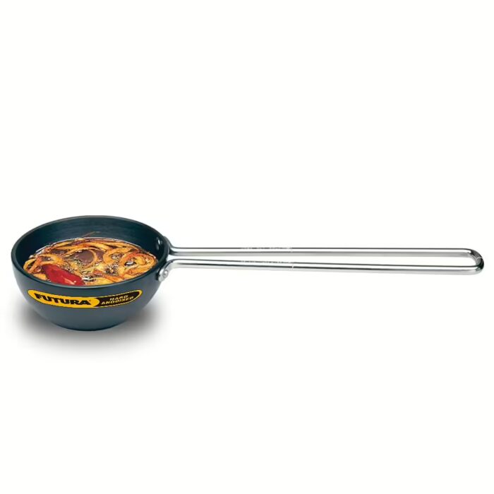 Hawkins Hard Anodised Frying Pan (ATP1) Tadka Pan 10 cm diameter 240 L capacity??(Hard Anodised)