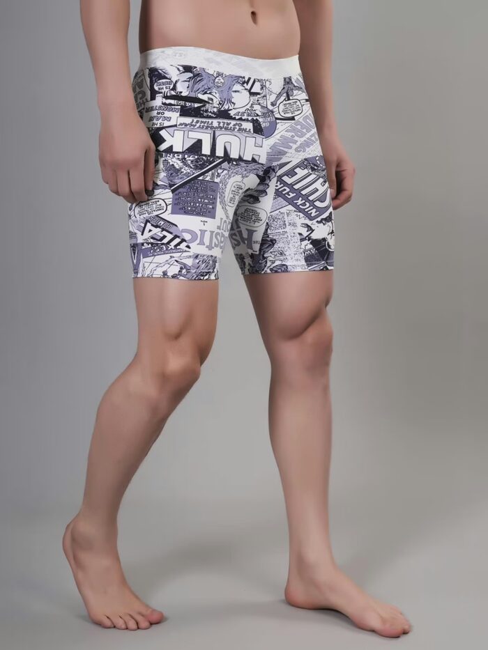 Elegant Men Sports Printed Trunk