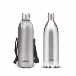 Milton Duo Dlx Thermosteel Bottle 24Hrs. Hot & Cold 1500 ml Bottle??(Pack of 1, Silver, Steel)