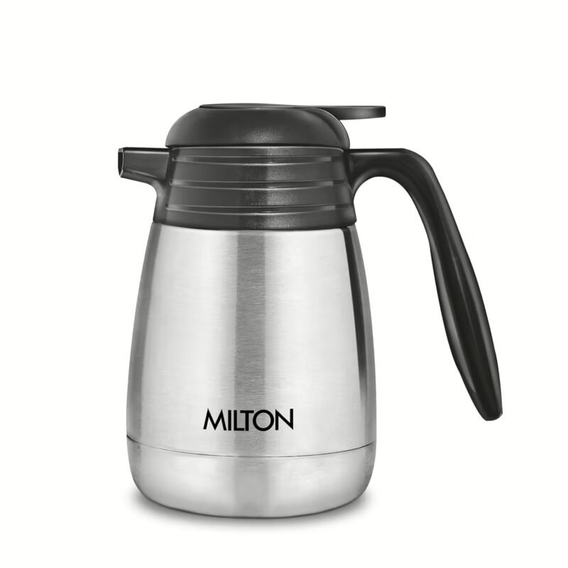 Milton Thermosteel Carafe 600 ml Flask??(Pack of 1, Silver, Steel)