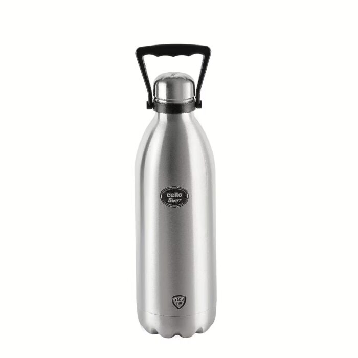 Cello Swift Stainless Steel Vacuum Insulated Flask with Handle 1500ml