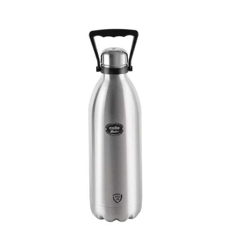 Cello Swift Stainless Steel Vacuum Insulated Flask with Handle 1500ml